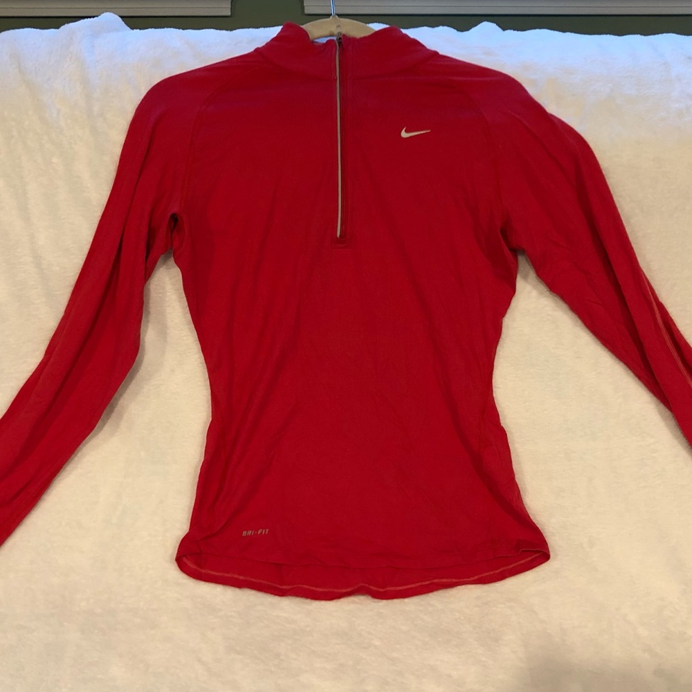 Nike half zip top